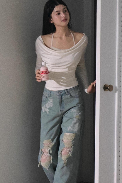 White Morning Lace Top