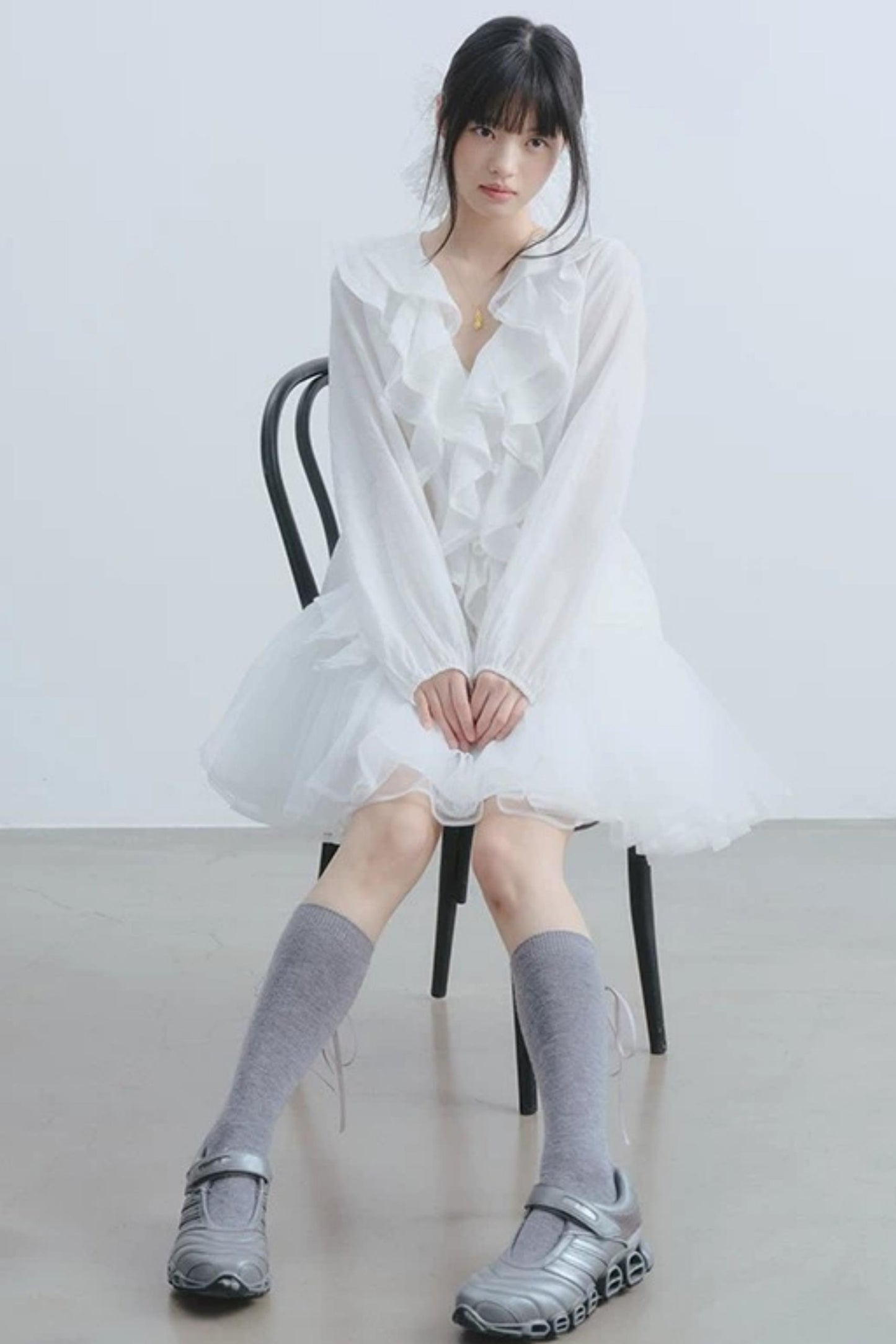 Gonna in tulle Ballet Mist