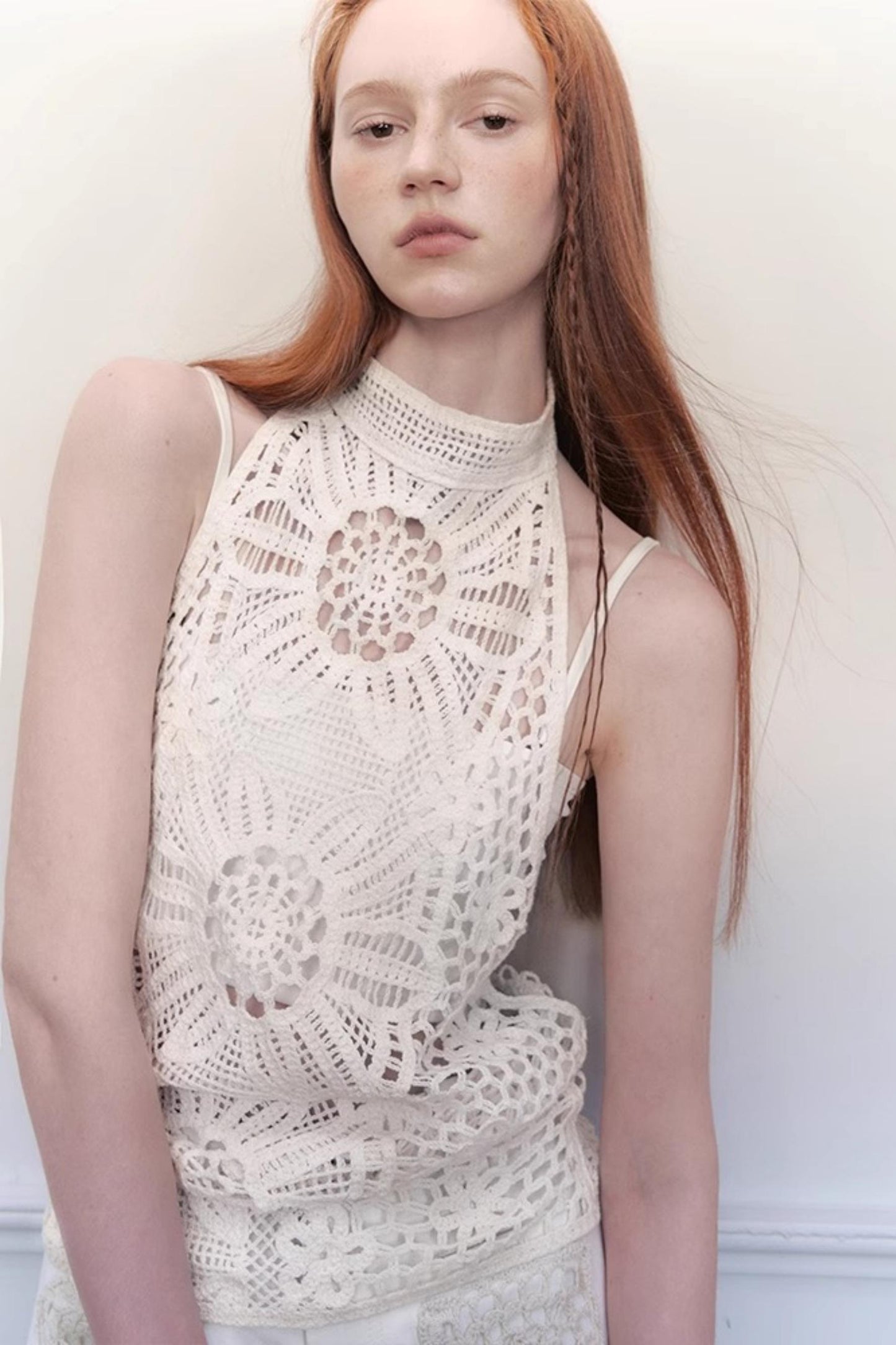 Hollow Knit Tank Top