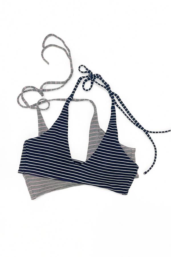 One-Shoulder Color-Blocked Top Set-Up