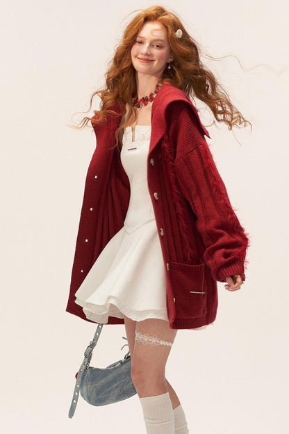 Plaid Lantern Sleeve Dress