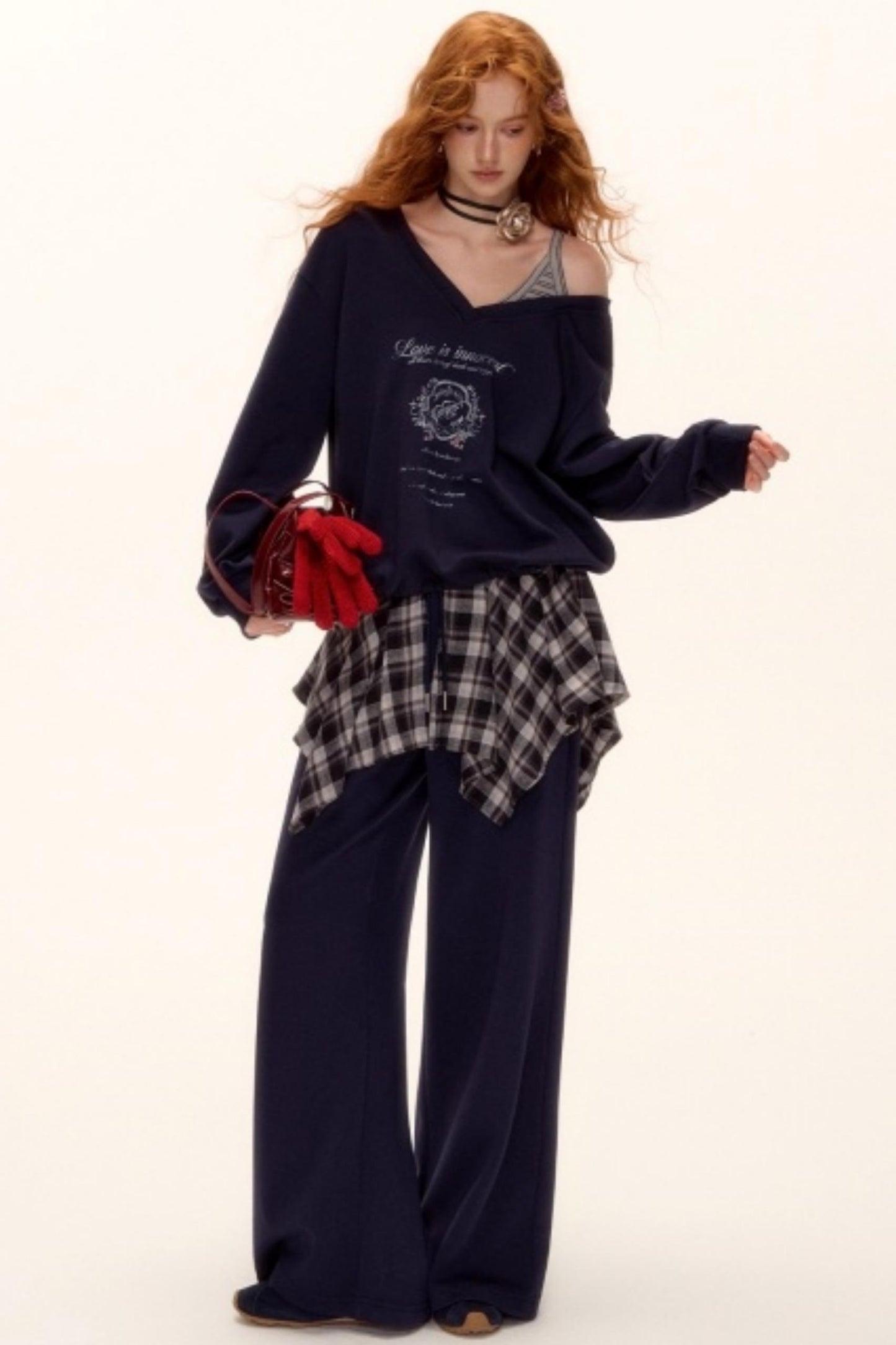 Asymmetrical Striped Patchwork Set-Up