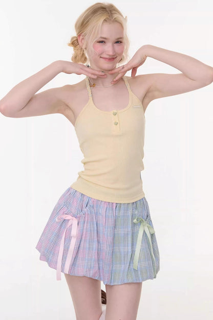 Braided Sunlight Halter Top