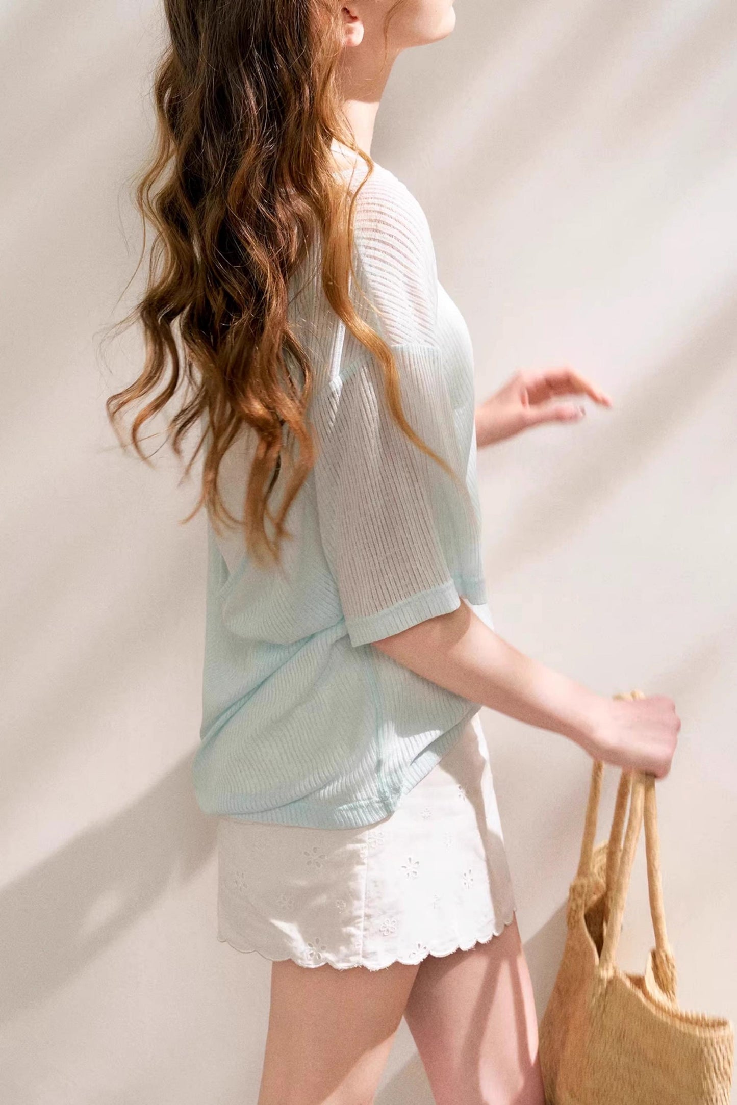 Summer Lace Swing Top