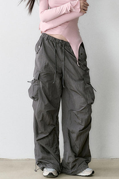 Large Pocket Loose Fit Cargo Pants