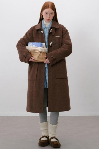 Strawberry Mousse Duffle Coat