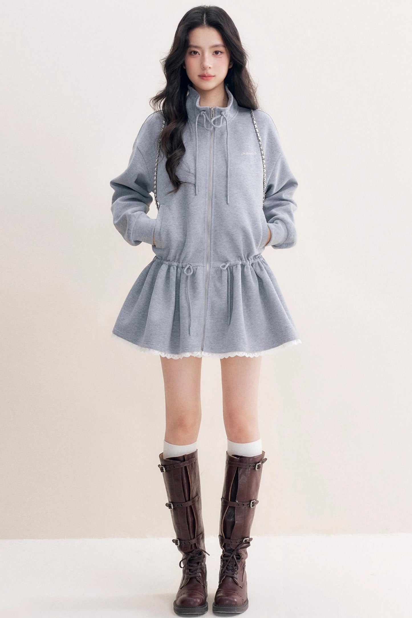 Lazy Casual Sweatshirt Dress