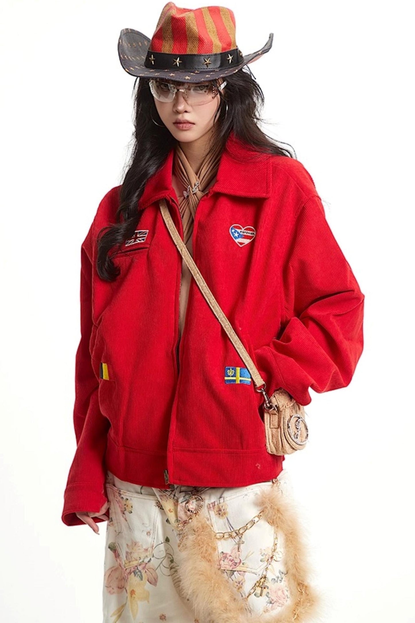 Red Corduroy Jacket