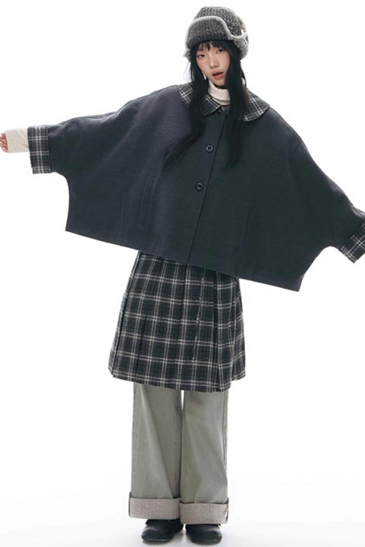 Knit Button Hem Pants