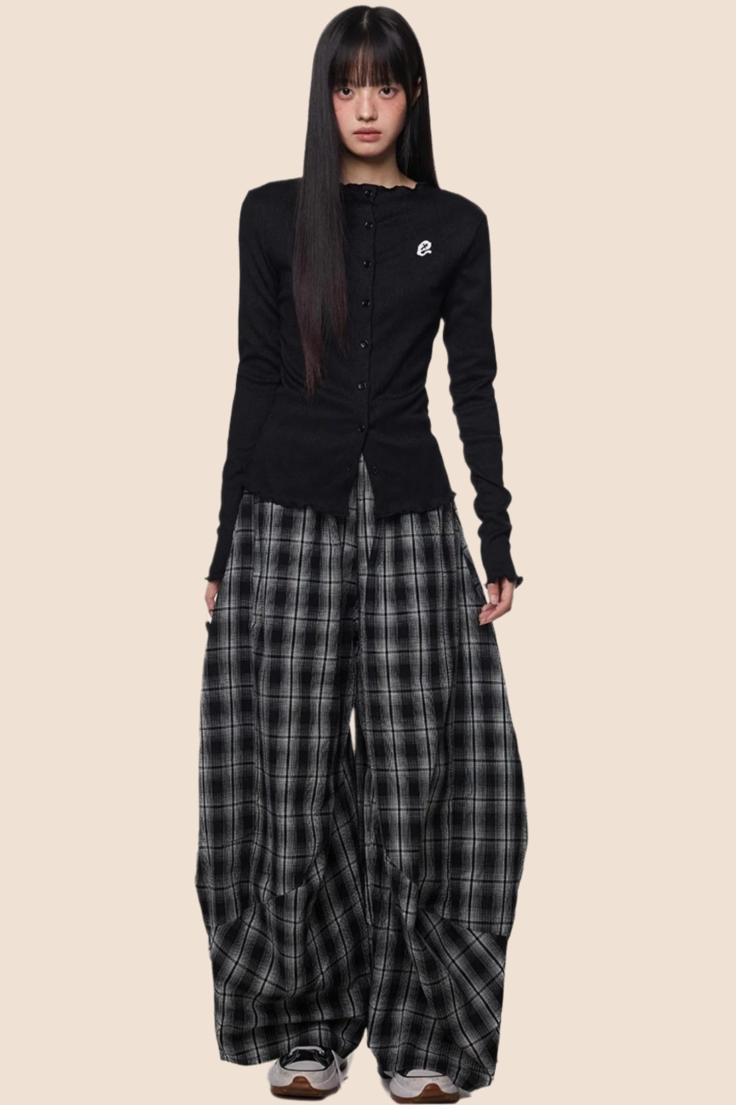 Pleated Lightweight Summer Cardigan