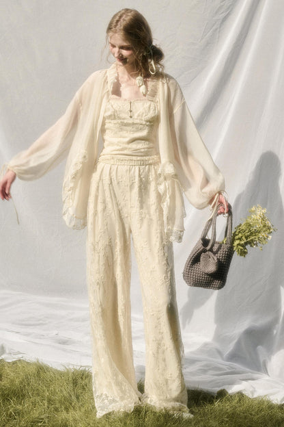 Galaxy Lace Shirt Jacket