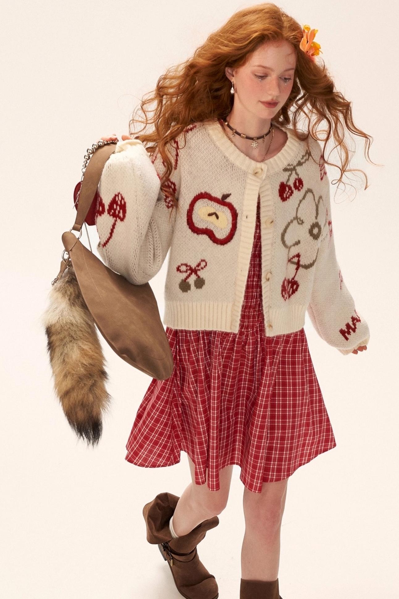 French Striped Bow Sundress