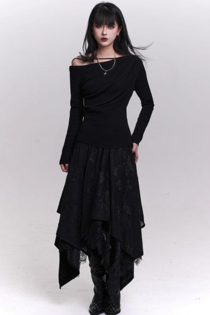 Irregular Butterfly Skirt