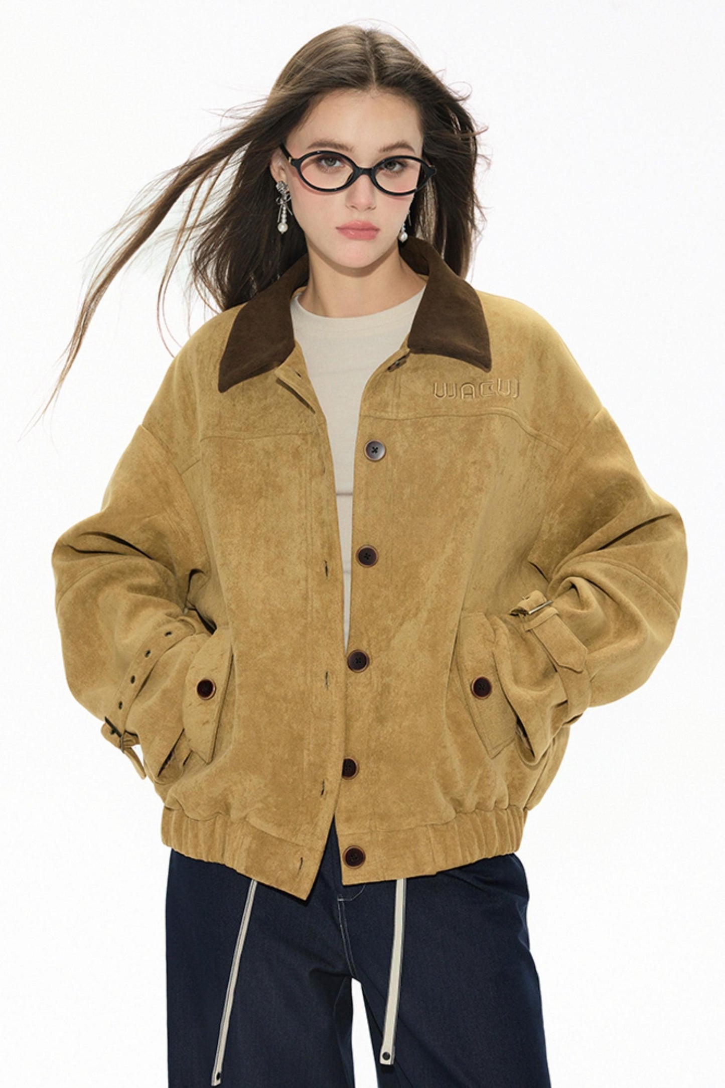 Retro Suede Work Jacket