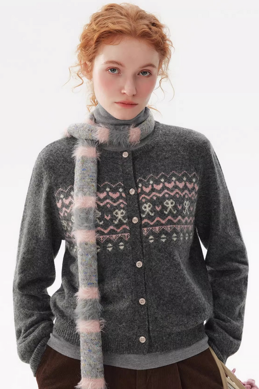 Nomad Jacquard Sweater Jacket