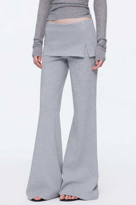 Hautfreundliche Strickrock-Hosen