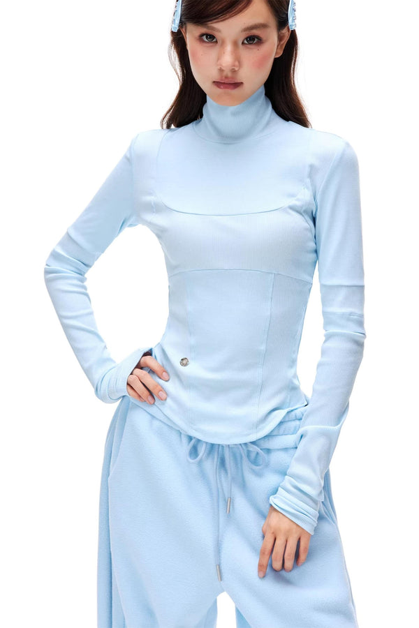 Lyocell Tencel Patchwork Top