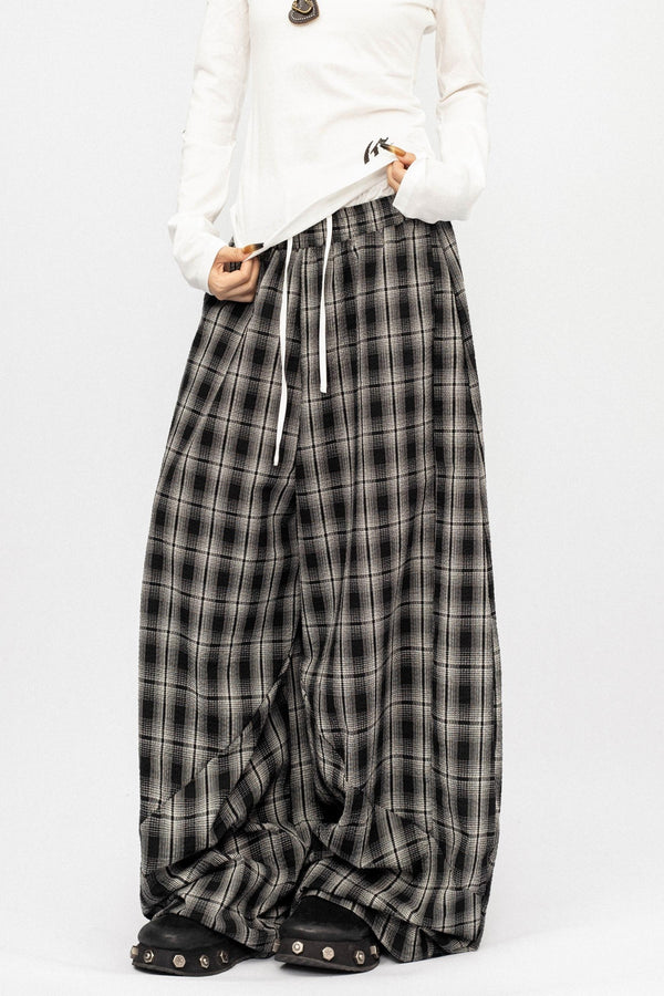 American Patchwork Wide Leg Pants