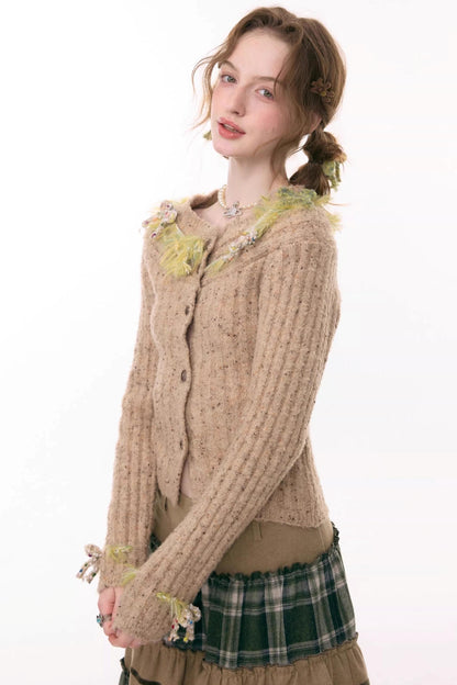 Mist Harbor Fleece Cardigan