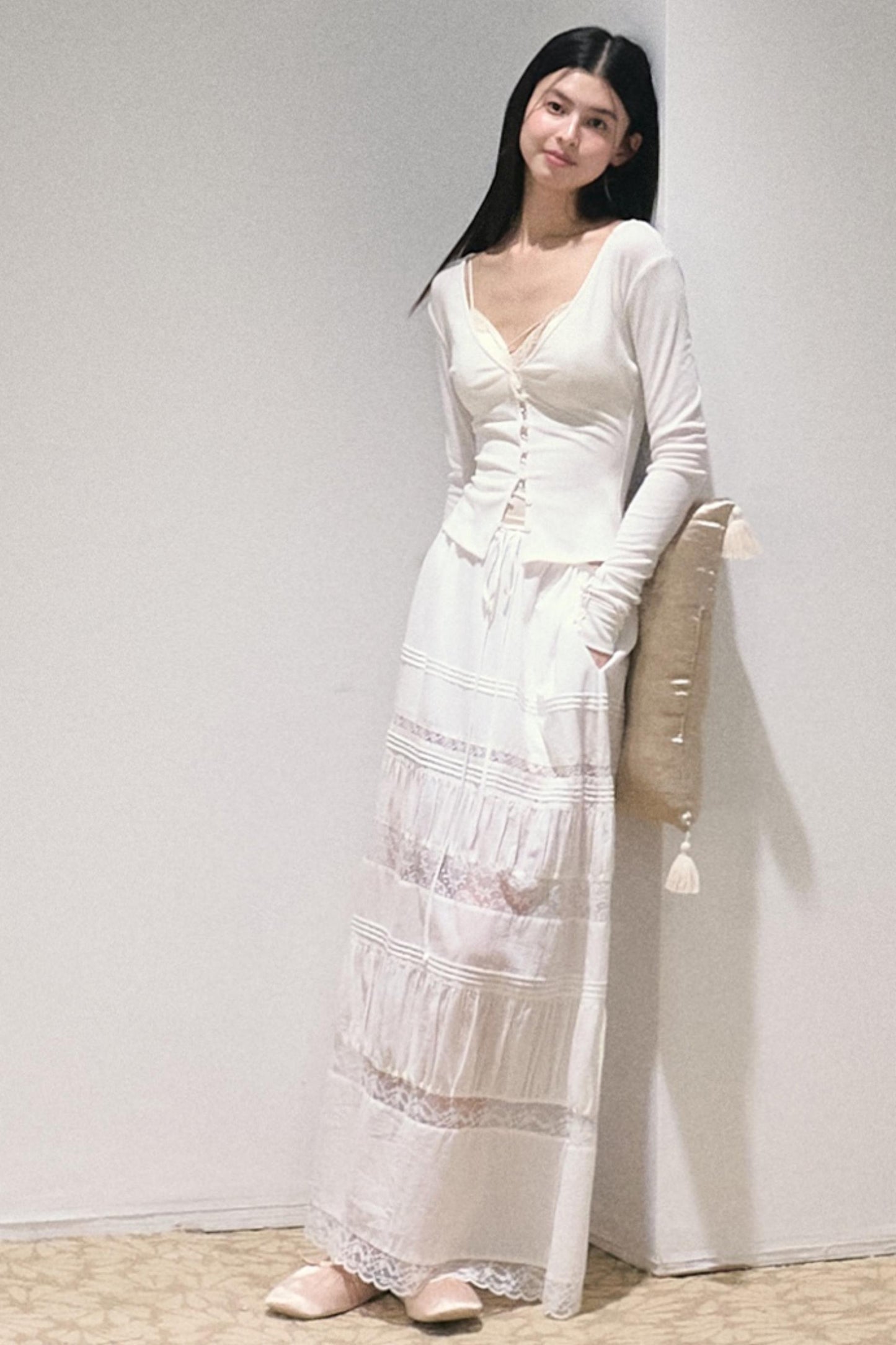 Bohemian Lace Patchwork Skirt