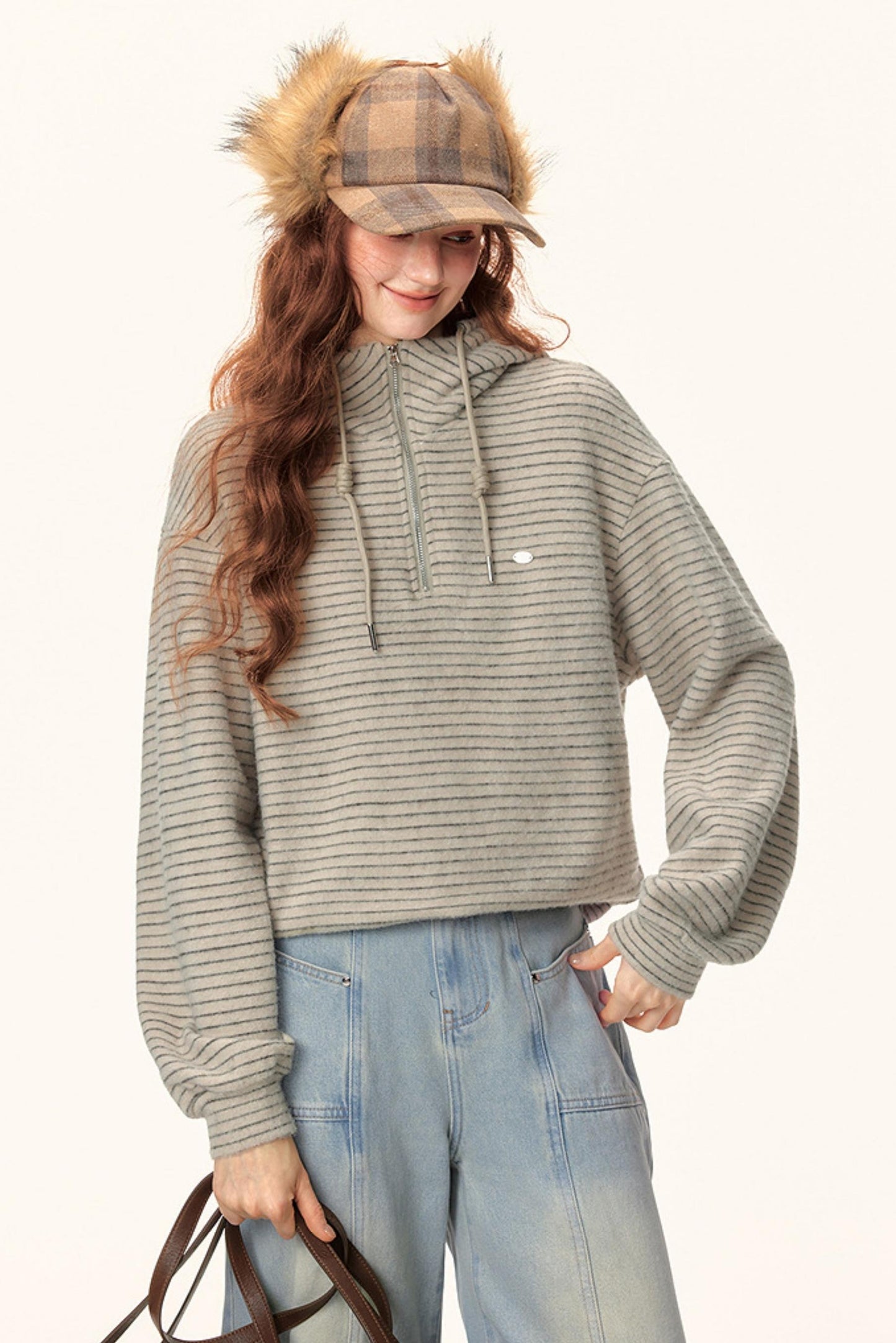 Sweet Rabbit Hooded Top