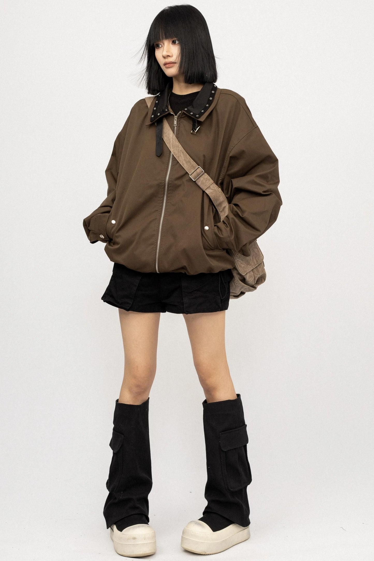 Vintage Hot Girl Lapel Jacket