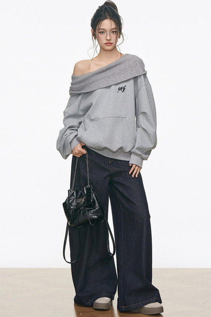 Hooded Sweatshirt Top Set-Up