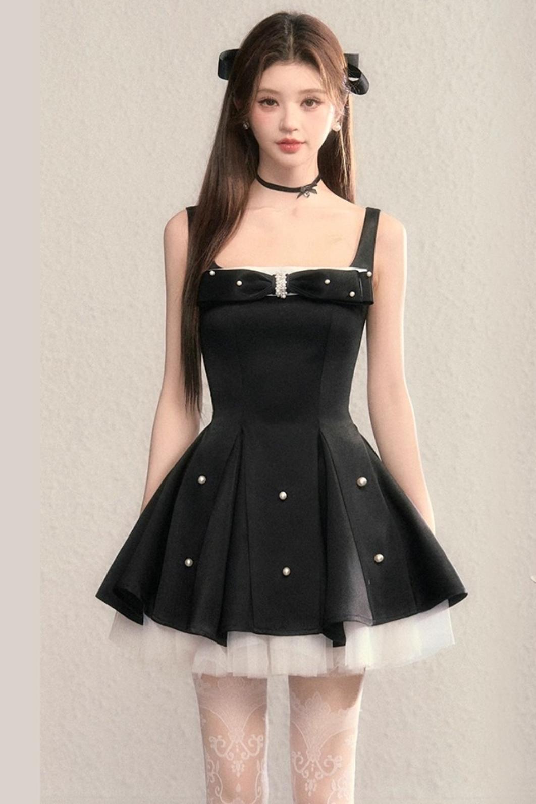 Blue Stars Beaded Dress