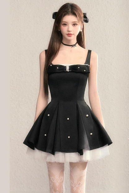 Blue Stars Beaded Dress