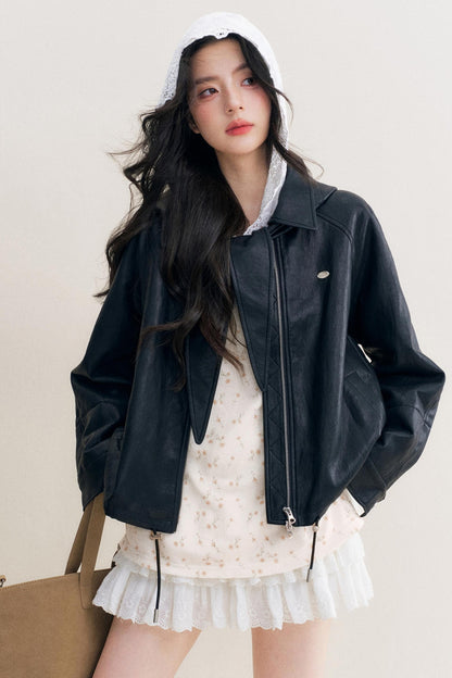 Soft Black Leather Jacket