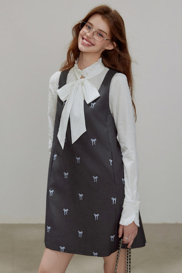 Autumn Layered A-Line Dress