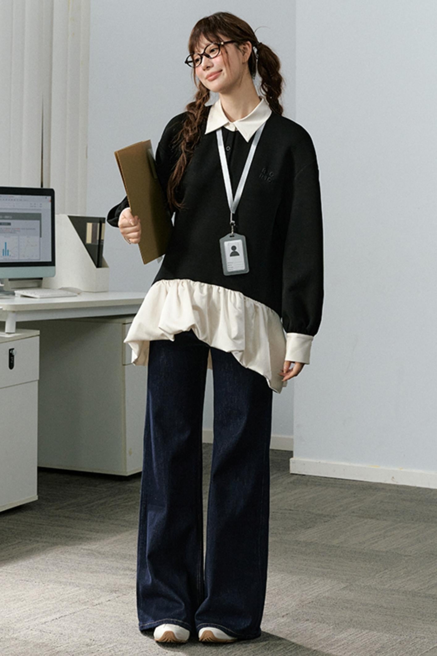 Polo Collar Design Tops