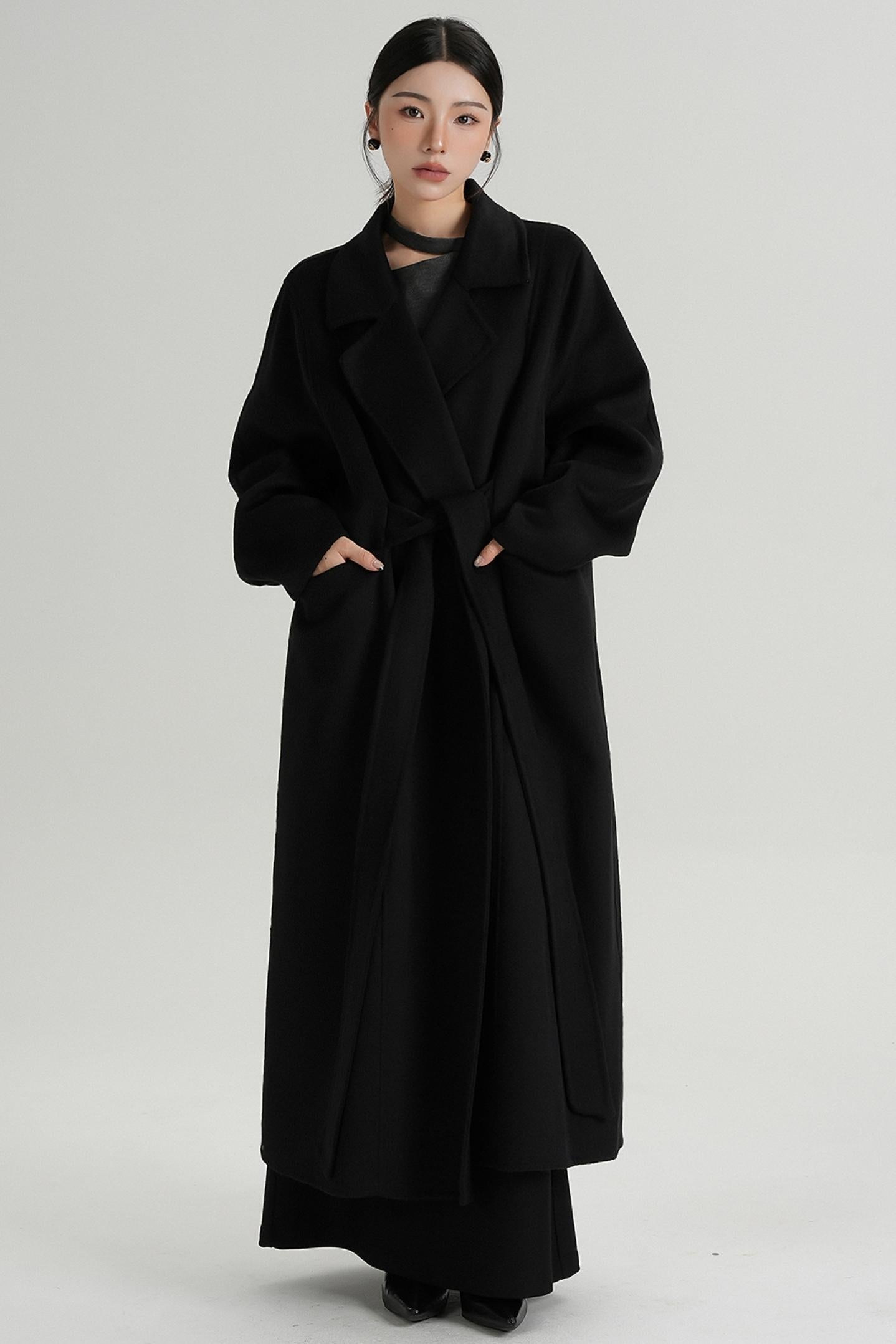 Temperament Wool Reversible Coat