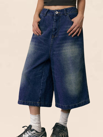 Denim Medium Pants