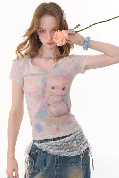 Slim Cat Tee