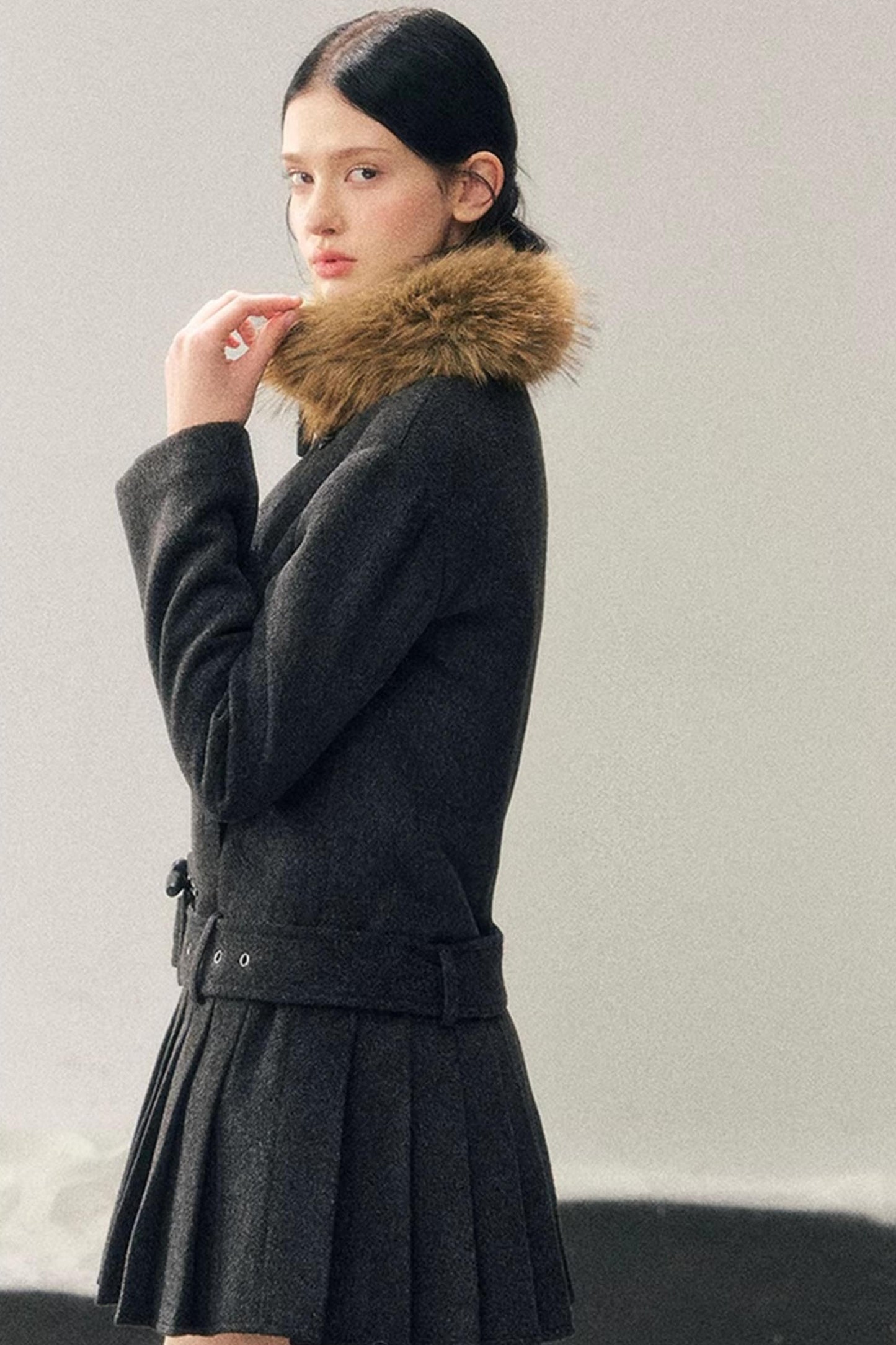 Whispers of Winter Woolen Coat