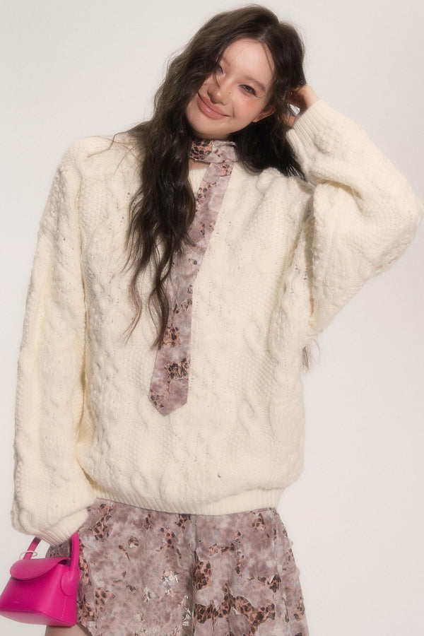 Island Wool Knit Sweater