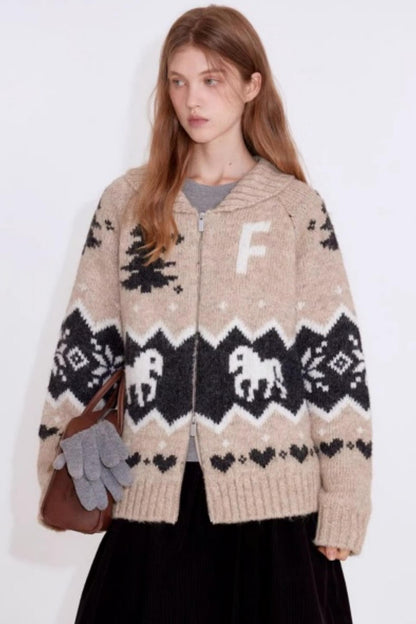 Heavy-Duty Fair Isle Sweater