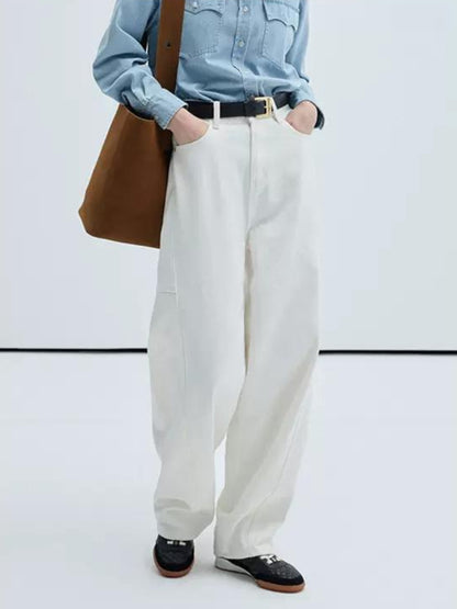 Stress Relief Soft Shirt With White Pants Set-Up