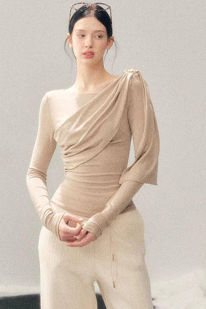 French Ribbon Design Blouse