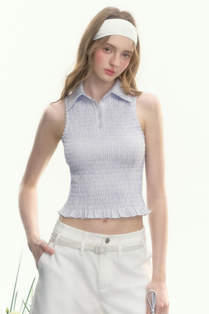 Lily of the Valley Slim Lace Vest Set-Up