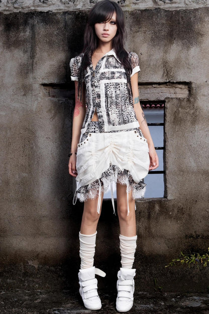 Multi-Wear Floral Bud Skirt