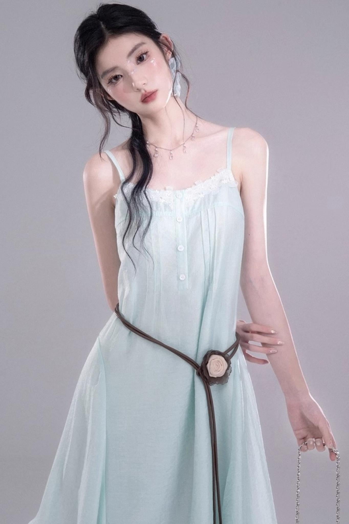 Ice Halter Dress