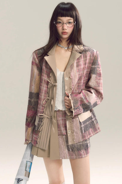 빈티지 레이스 코르셋 이너셔츠