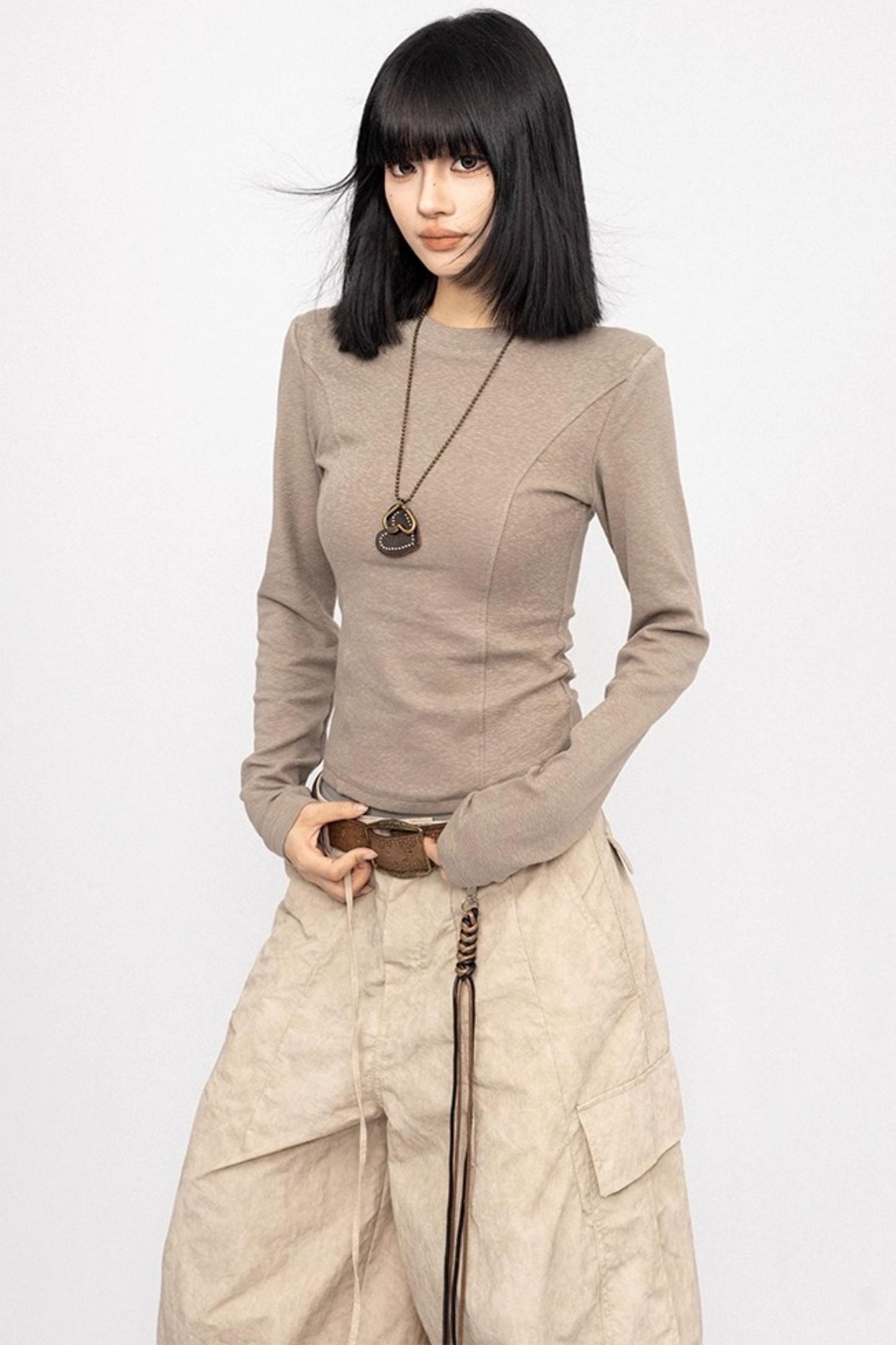 Autumn Shoulder Slim Base Top