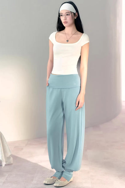 Lyocell Convertible Cuffed Pants