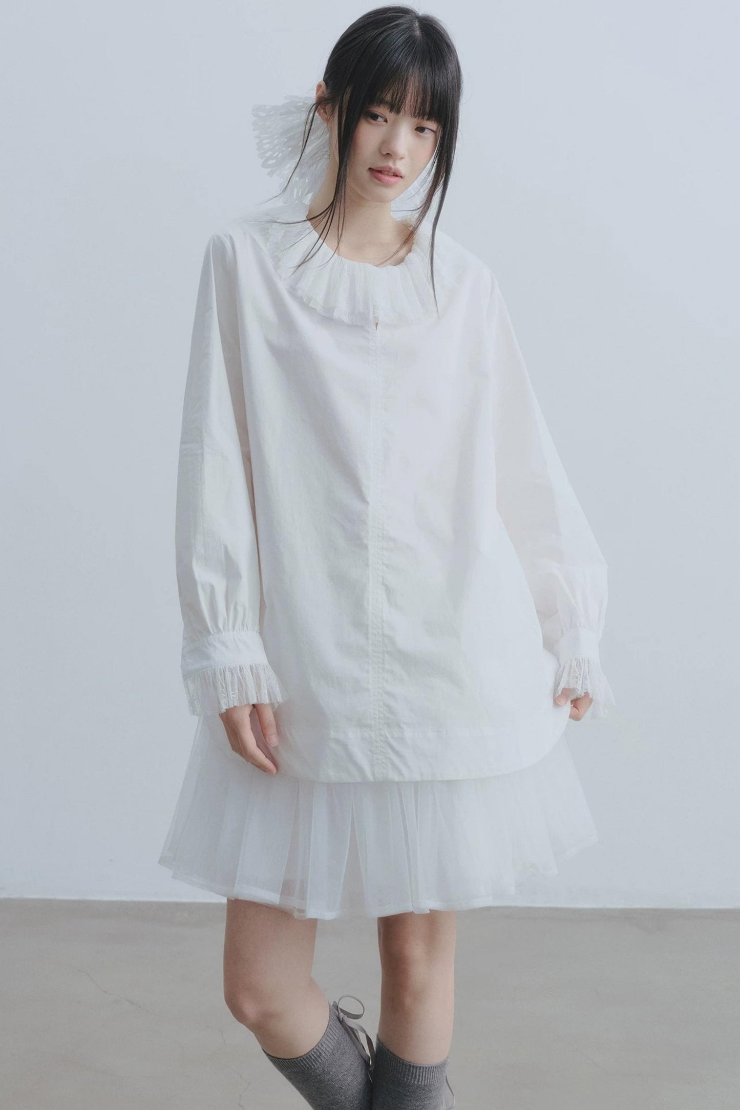 Blusa de encaje Melodía Matutina
