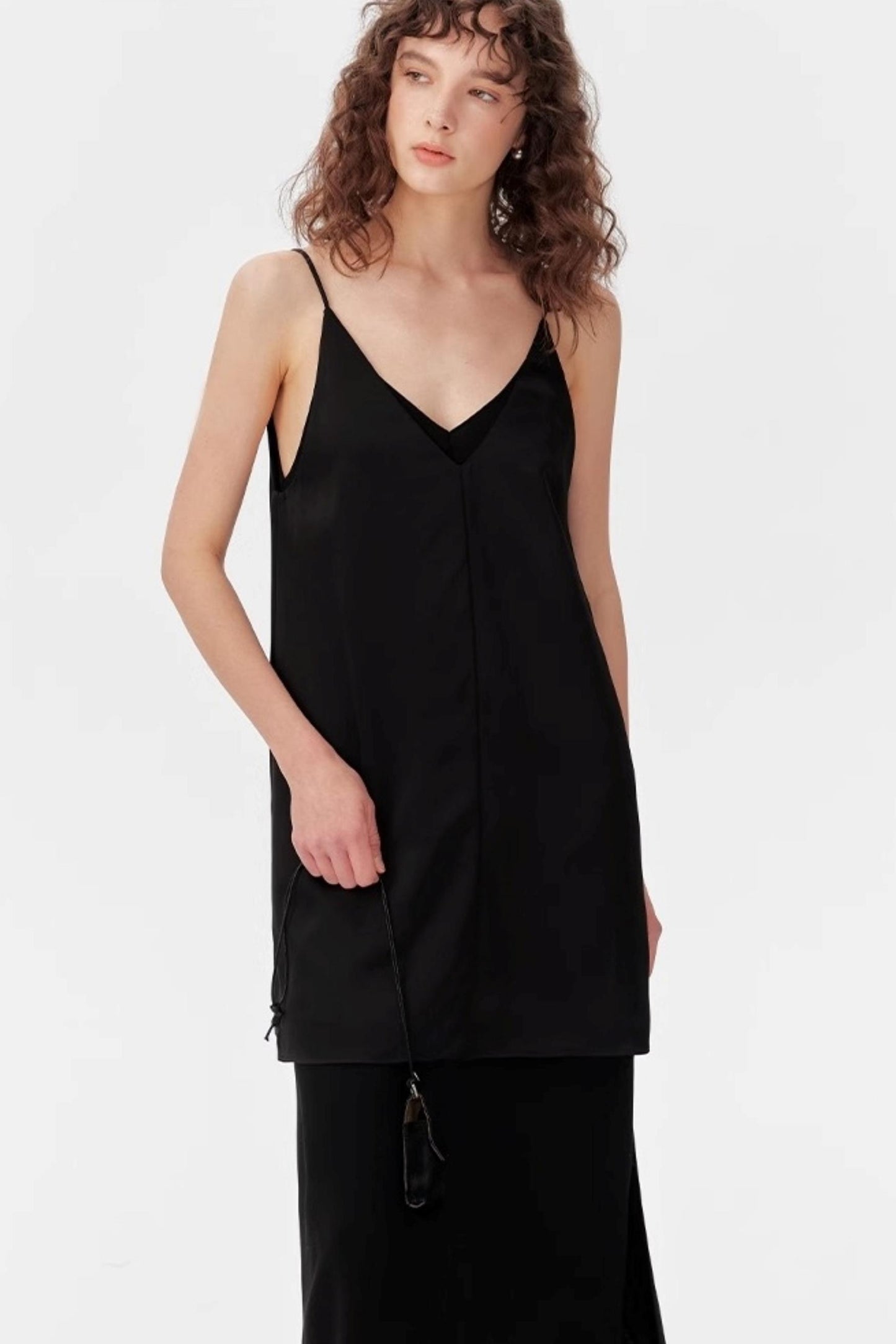 Chic V-Neck Maxi Dress