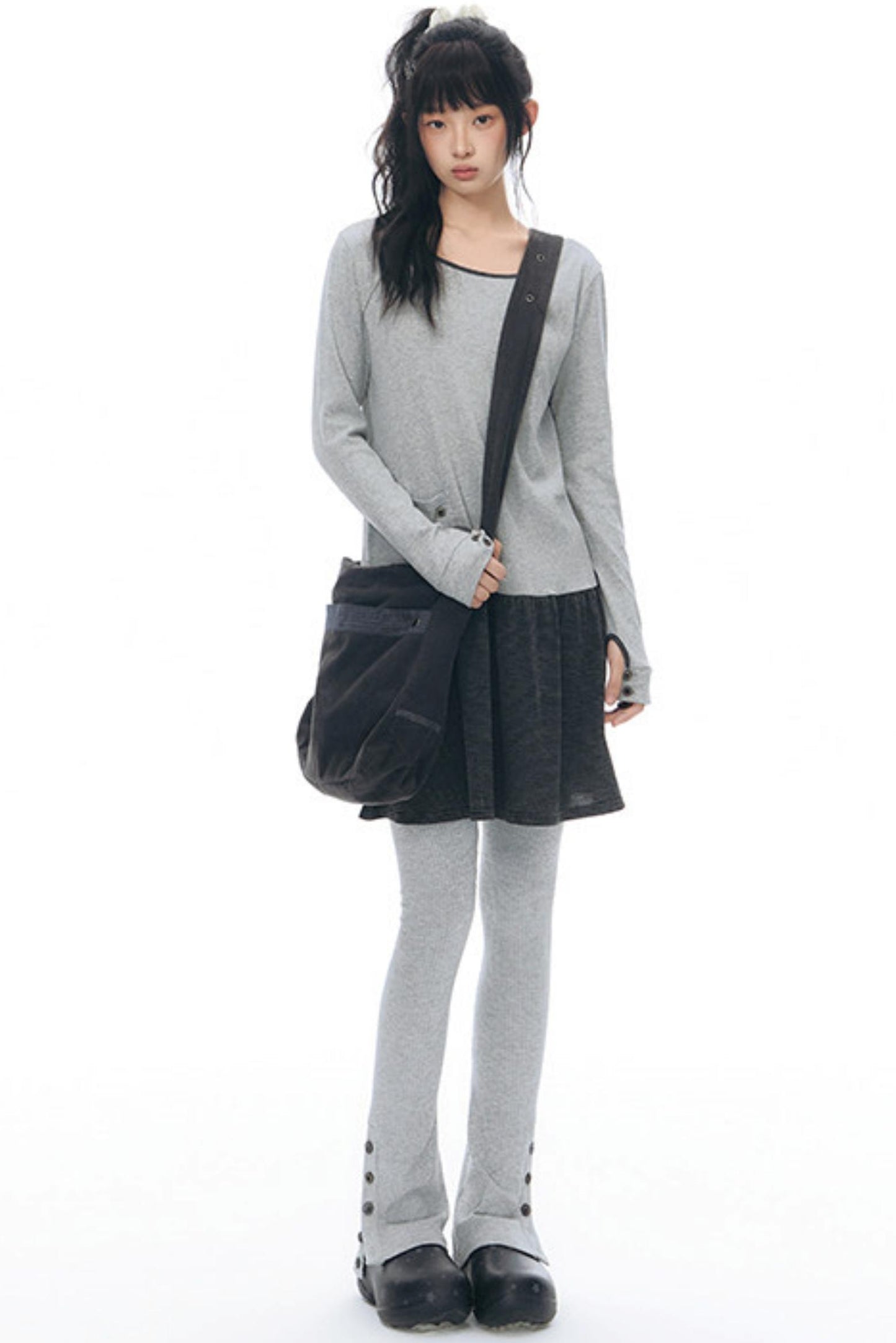 Original Knit Slit Leggings