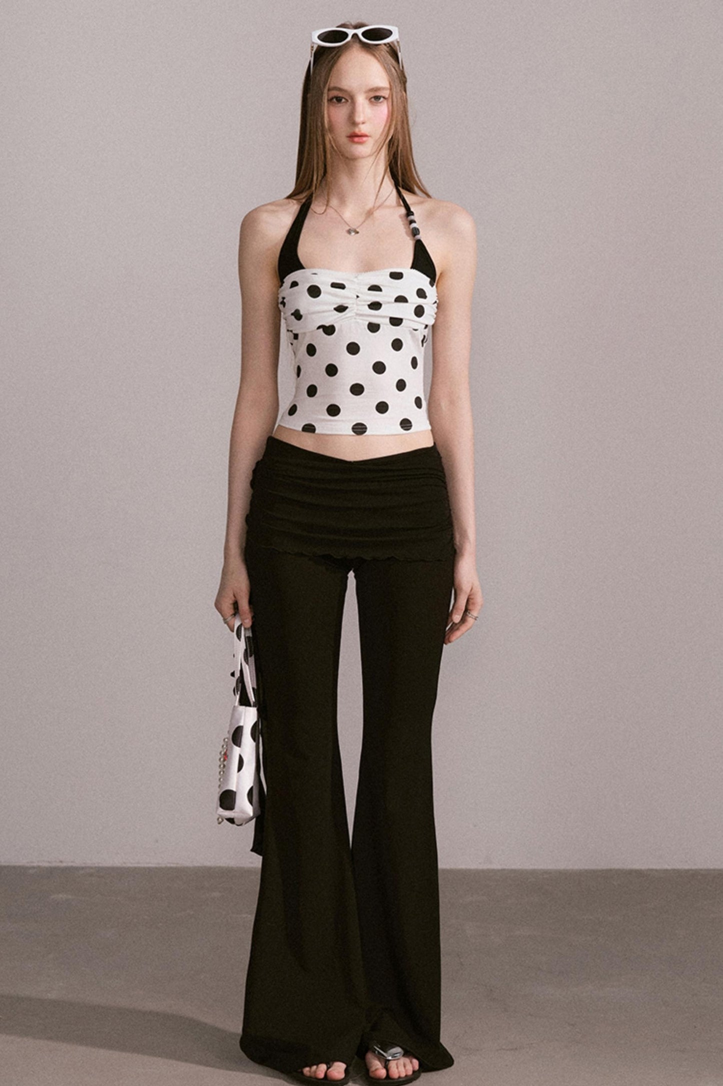 Waist Detail Two-Piece Style Camisole Set-Up